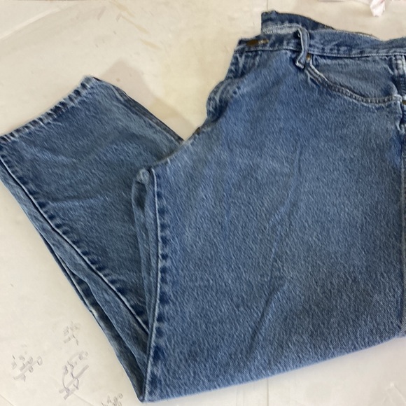 Wrangler Other - Wrangler Regular Fit Distressed Jeans Size 36X30